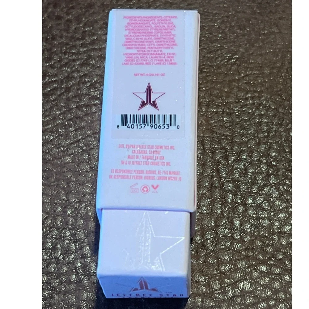 Jeffree Star Cosmetics Velvet Trap‎ Lipstick Communion Wine Matte Deep Burgundy